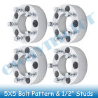 5h-5.0-87.1-1-2-200 Spcr-0004 Ewaymotor Wheel Spacers To With Studs For Gmc 600682411509