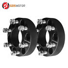 6h-135-87.1hc-14x2-150 Spcr-0026bk Gdsmotor Ford Lug Wheel Spacers Fits Expedition