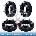 6h-5.5-106hc-12x1.5-150 Spcr-0030bk Ewaymotor Lug Hubcentric Wheel Spacers Fits Toyota Fj Cruiser