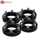 6h-5.5-106hc-12x1.5-125 Spcr-0031bk Gdsmotor Toyota Hubcentric Wheel Spacers For