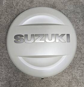 72825-65jt0-a Suzuki 2006-2013 Grand Vitara Hard Shell Outer Inner Spare Tire Cover Oem White
