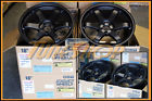 Te37sl Te37 Rays Volk Raing Gramlights Racing 18x9.5 5x100 40 Frs Brz Ft-86 Wrx Tc Legacy Wheel Black