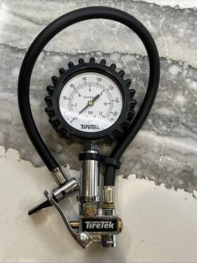 B01a01zblw Tiretek Txl-pro 170 Psi Heavy Duty Tire Pressure Inflator Gauge