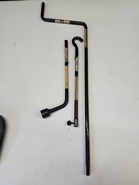 09116-35070 Toyota 96-02 4runner Oem Bottle Jack Handle And Lug Wrench P251b15