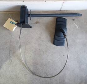566.to1807 Toyota 2007 Tacoma Oem Spare Wheel Carrier Only