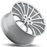 Tswtsw062-4 Tsw Staggered Wheels Mallory Silve Rims