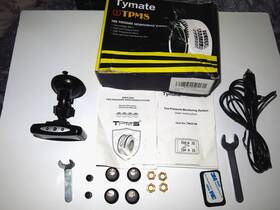 Tymate 610600198238 Tpms Wireless Monitoring System 3.7inch Lcd Screen Display 4 Tires 87psi