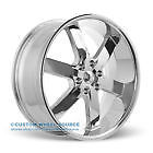 U2-55 U2 30 U255 Chrome Rims For Chevy Dodge Ford Gmc Lincoln Inch Wheels