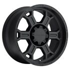 V372mb1895-1265561397189.5 Vision Silverado Matte Black Rims Lug Set Of Wheels Inch