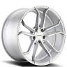Varrovrr006-1 Varro Wheels Matte Silver Wth Brushed Face Rims Fs