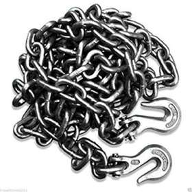 Vct 765531607479 1/4 Inch X 12ft Heavy Duty Tow Chain Automotive Truck Towing Log Cha
