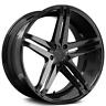 Verdevd030-3 Verde Wheels Parallax Gloss Black Rims
