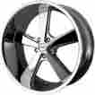 Vn70189012235 Km701 American Racing Vintage 18x9 5x4.5 5x114.3 Wheels Rims Chrome 35 Offset Alloy 5 Spoke