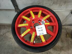 560.vw1513 Volkswagen 2013 Vw Touareg 18 Inch Red Collapsible Spare Wheel And Tire 11584143