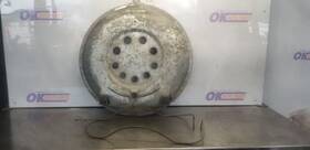 566.vw1587 Volkswagen 1987 Vanagon Spare Wheel Rim Carrier