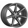Vossenvss015-6 Vossen Staggered Wheels Matte Graphite Rims
