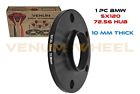 Vw-512010bk-1 Venum Wheel Accessories Pc Bmw Black Spacer Hub Bore Fits