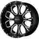 70r17 Xd808 Xd 17x9 Black Menace 8x180 0 Rims Toyo Open Country Rt Lt285 Tires