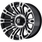 Xd810 8x6.5 Xd 37 Trail 20x10 Wheels24 Machined Black Grappler