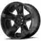 215-370 Xd811b 22x9.5 Xd Rockstar Ii 6x135 6x5.5 12 106.3 Lt295 50r22 Nitto Terra Grap