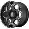 Xd812 Xd 17x9 Black Crux 5x5 18 Rims Cooper Discoverer Stt Pro 285 70 17 Tires