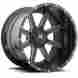 60r20 Xd823 Xd 20x9 Black 8x180 18 Rims Kanati Trail Hog Lt285 Tires