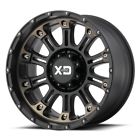 Xd82989068918 Xd Series Hoss Black Machined Wheel Chevy Gmc 885463197081
