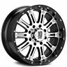Xdxd023-1 Xd Wheels Hoss Gloss Black Machined Face Off Road