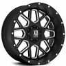 Xdxd070-2 Xd Wheels Grenade Satin Black Milled Off Road Rims Ca