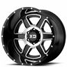 Xdxd131-2 Xd Wheels Fusion Gloss Black Machined Off Road Rims Ad