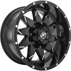 Xf-208201081651170-24bm Xf-208 Xf Offroad Dick Cepek Black Rims Tires