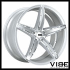 Xothomaspor003 Xo Thomas Silver Concave Wheels Rims Fits Porsche Panamera Turbo