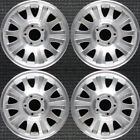 Yl1z1007fa Ford Machined Silver Pockets Oem Wheel Set