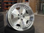 New 18X8.5 18X9.5 Aero Classic Mercedes W126 R129 R107 Silver Polished (4 Wheel). Fixed Price $1948.00.