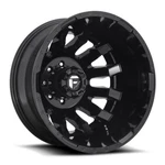 20" Fuel 1PC D675 Blitz 20X8.25 8X210 Gloss Black Wheel -221MM Rear Dually Rim. Fixed Price $424.00.