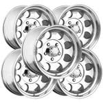 (set Of 5) Pacer 164B Lt Mod 16X10 6X5.5" -32MM Polished Wheels Rims 16" Inch. Fixed Price $1015.95.