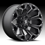Fuel Assault Matte Black Milled 17X8.5 6X135 / 6X5.5 14MM (D54617859852). Fixed Price $345.00.