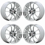 19" 20" Corvette C6 C7 Bright Chrome Wheels Rims Factory Oem 5542 5543 Exchange. Fixed Price $945.00.