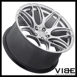 19" Mrr Ground Force GF9 Silver Concave Wheels Rims Fits Nissan 350Z. Fixed Price $1650.00.