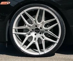 22'' Giovanna Bogota Silver Wheels Tires S550 S63 Gle Bmw X5 X6 Rims Audi A7 A8. Fixed Price $2199.00.