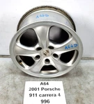 1999-2005 Oem Porsche Carrera 911 996 Boxster 986 Awd Rear Wheel Rim 17X9. Fixed Price $198.00.