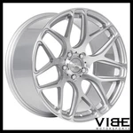 19" Mrr Ground Force GF9 Silver Concave Wheels Rims Fits Chevrolet Camaro Lt Ss. Fixed Price $1650.00.