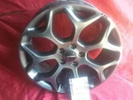 Wheel 19X7-1/2 Alloy 20 Spoke Painted Pockets Silver Fits 11-14 300 1046757. Fixed Price $89.50.