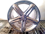 Mercedes-benz Sl-class Oem Wheel 18X9.5 Chromed 2004-2006 Rear Used 65323. Fixed Price $212.50.