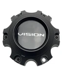 Vision Satin Black Lug Wheel Center Cap C416SB-6V. Fixed Price $34.99.