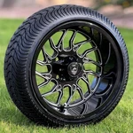 Trex Blitz Black/milled Wheel On 205/30-14" Low Profile Dot Tire- Set. Fixed Price $644.95.