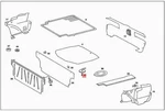 Genuine Mercedes Sl C107 C123 C126 R107 S123 W107 W116 W123 Bracket 1268900214. Fixed Price $115.22.