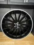 Road Force Luxury RF15 22X10.5 5X112 ET40 Gloss Black Wheel Rim. Fixed Price $450.00.