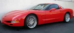 Mrr GT1 Silver Machined Wheels For Chevy Corvette C5 18X8.5 / 19X9.5 Rims Set 4. Fixed Price $1361.00.