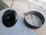 Mercedes-benz W463 G-class Rear Spare Tire Trim Cover 2019 2024 Oem Set. Fixed Price $372.00.